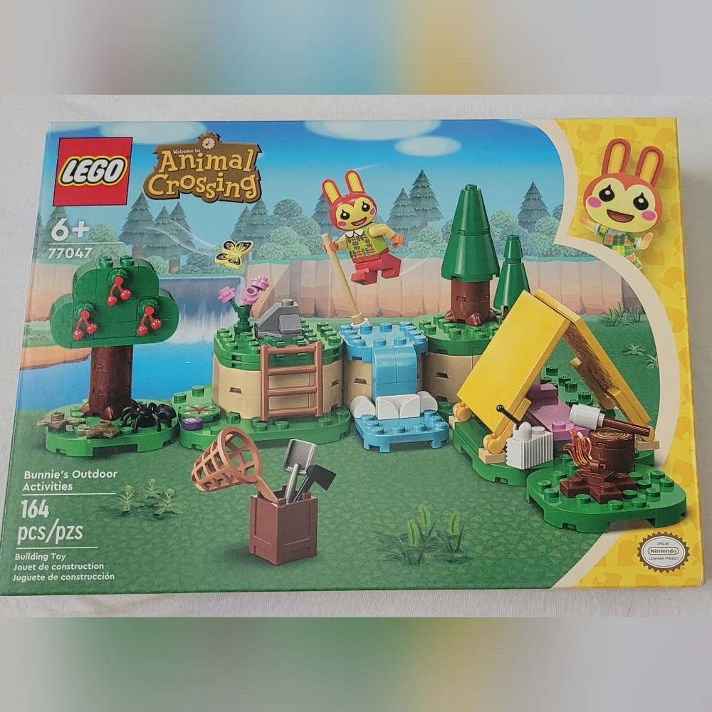 Lego Animal Crossing Bunnie's Outdoor Adventure Set 77047